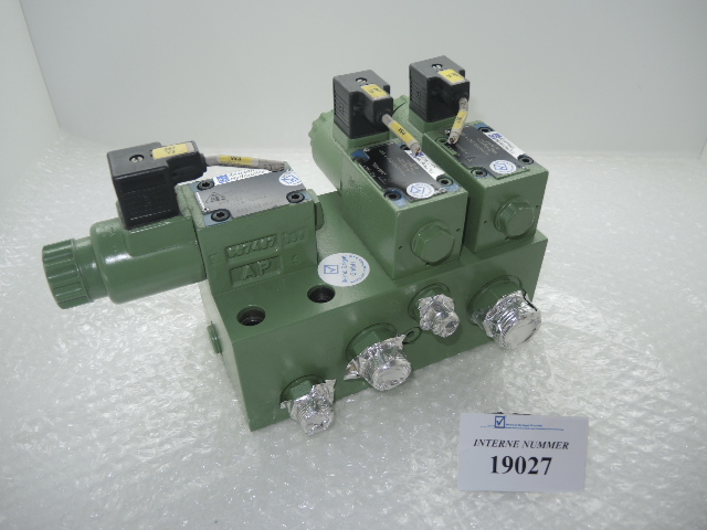 Hydraulic block pressure, Rexroth No. AG 32 E653-0-3-6, Battenfeld spare parts
