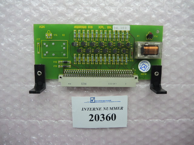 Modul A24 SN. 94.103, ARB 518, Arburg Multronica Ersatzteile